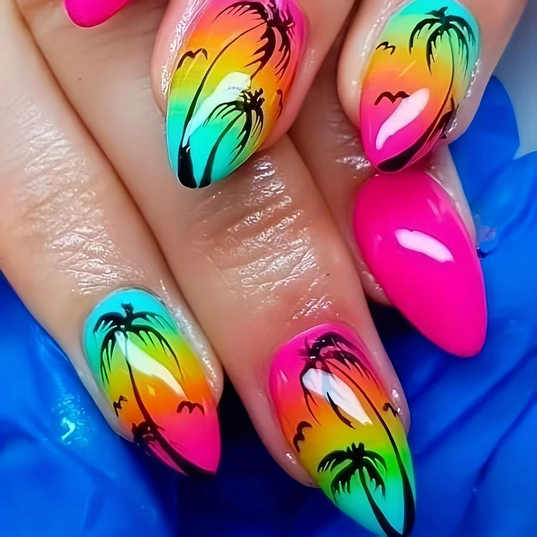 Tropical Paradise Nail Art Set