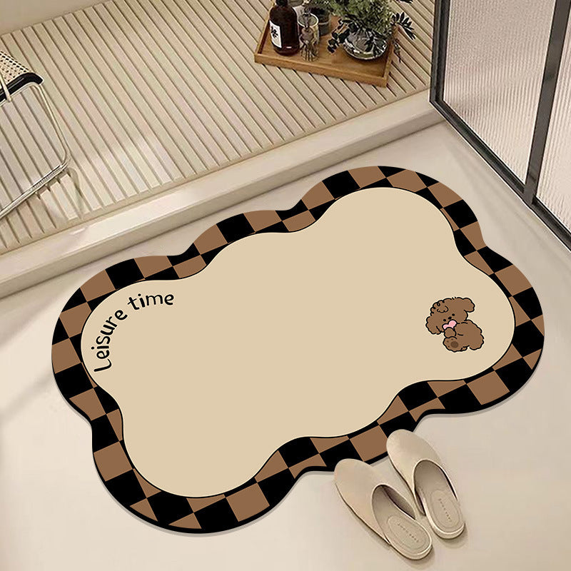 Cute Cartoon Animal Bath Mat Kalsten