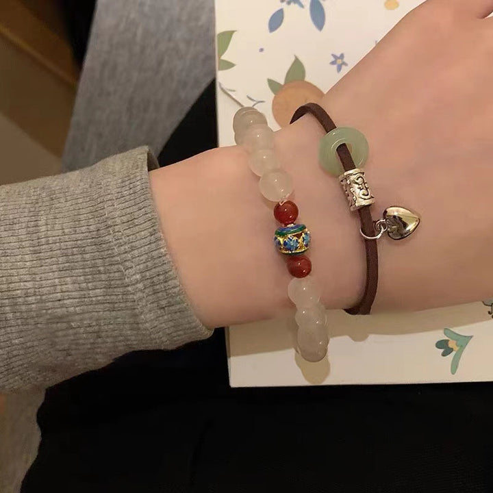 Heart Charm Adjustable Bracelet Kalsten