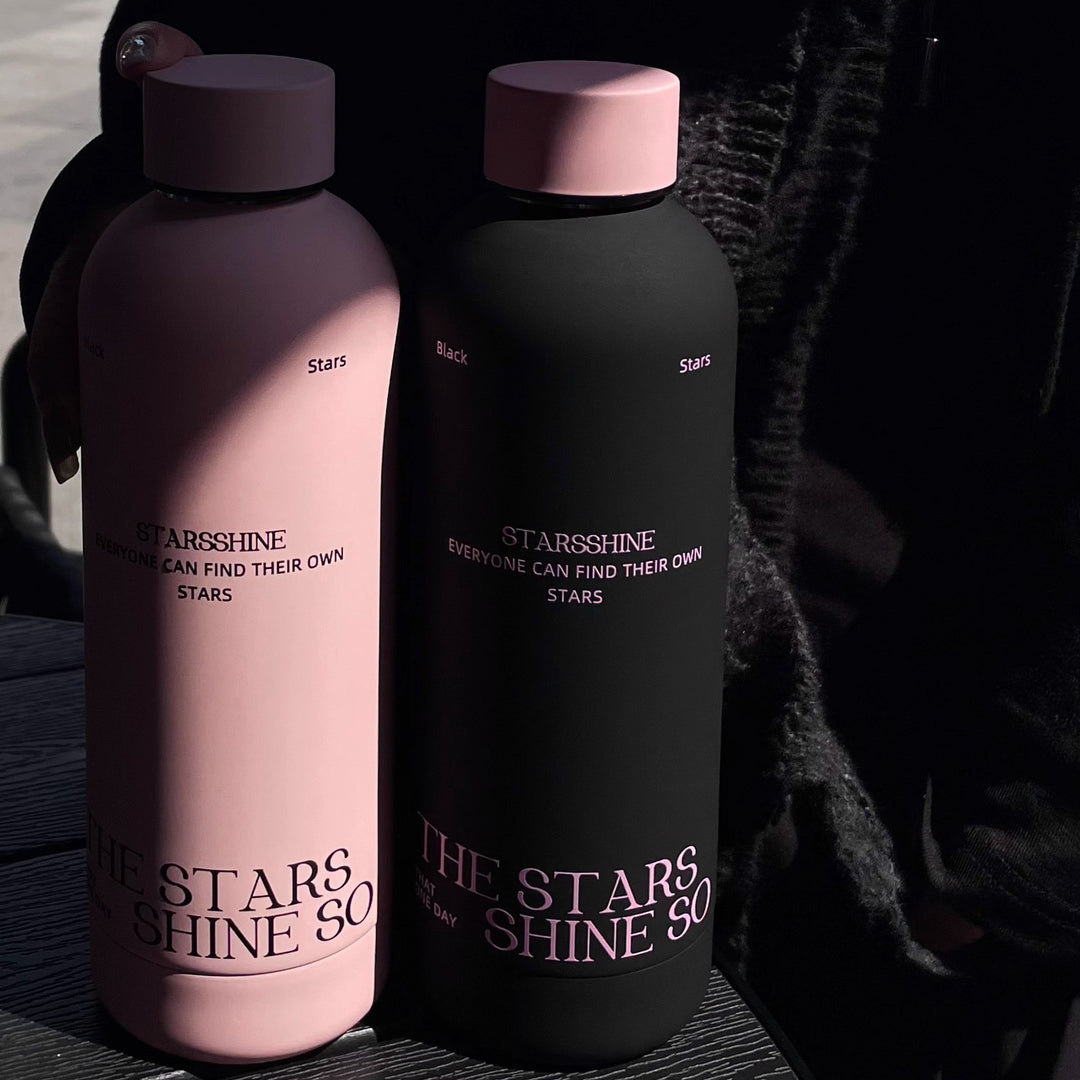 Women's insulated bottle with ergonomic design and practical carrying strap Kalsten