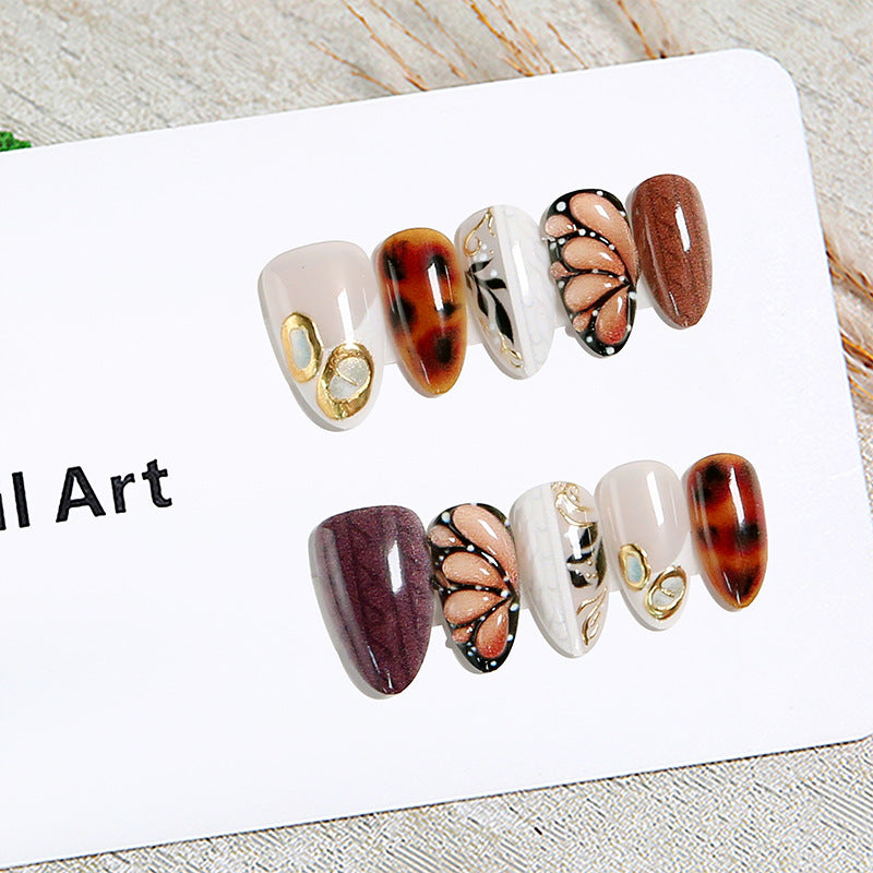 Deluxe artificial nails in elegant Baroque style Kalsten