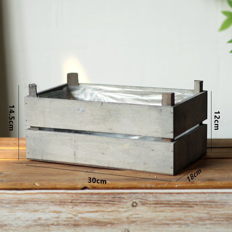 Practical storage box made of wood Kalsten