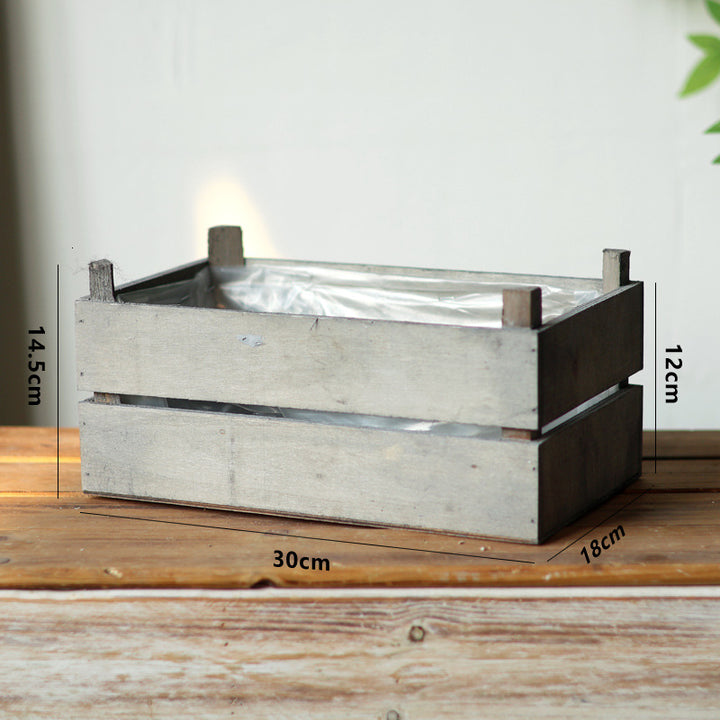 Practical storage box made of wood Kalsten