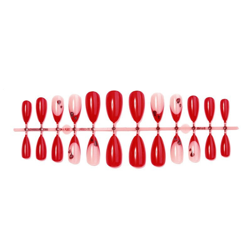 Artistic Press-On Nail Set with Unique Designs kalsten