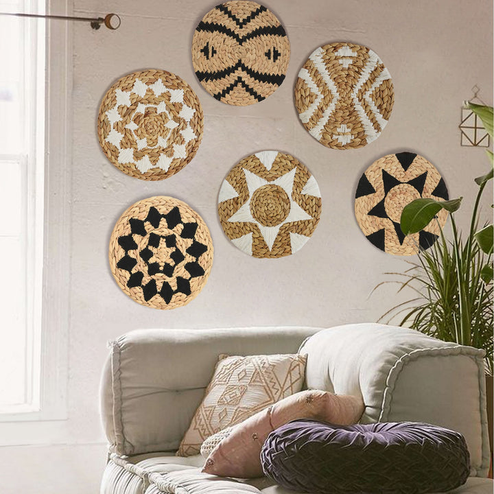 Decorative Wall Hanging Made of Natural Materials Kalsten