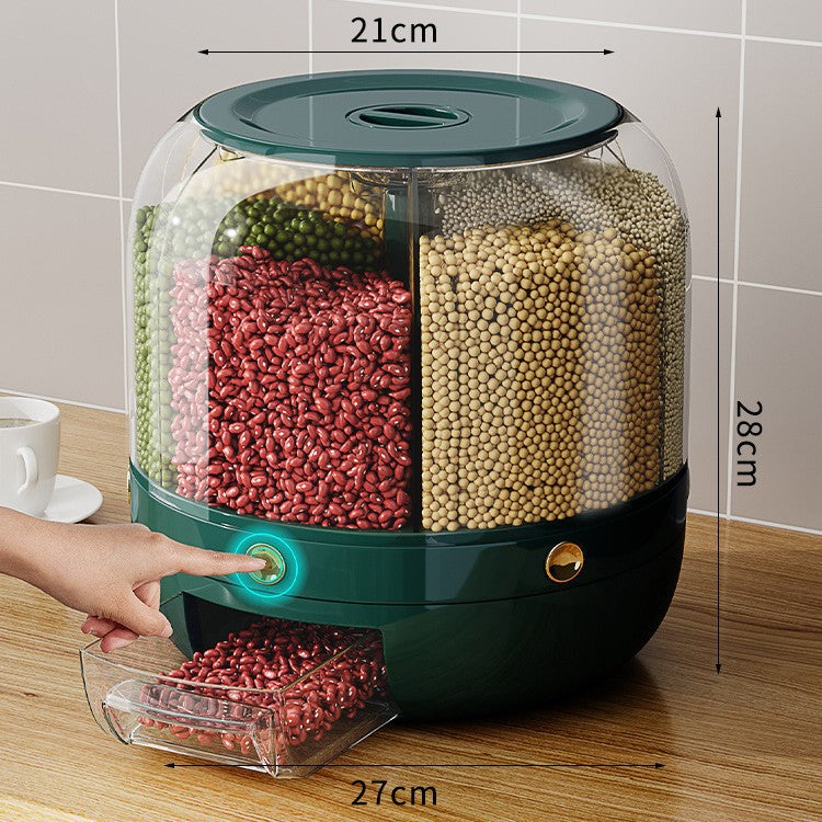 Smart Multi-Compartment Grain Storage Container Kalsten