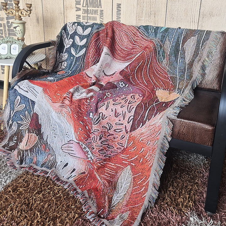 Artistic Woven Blanket