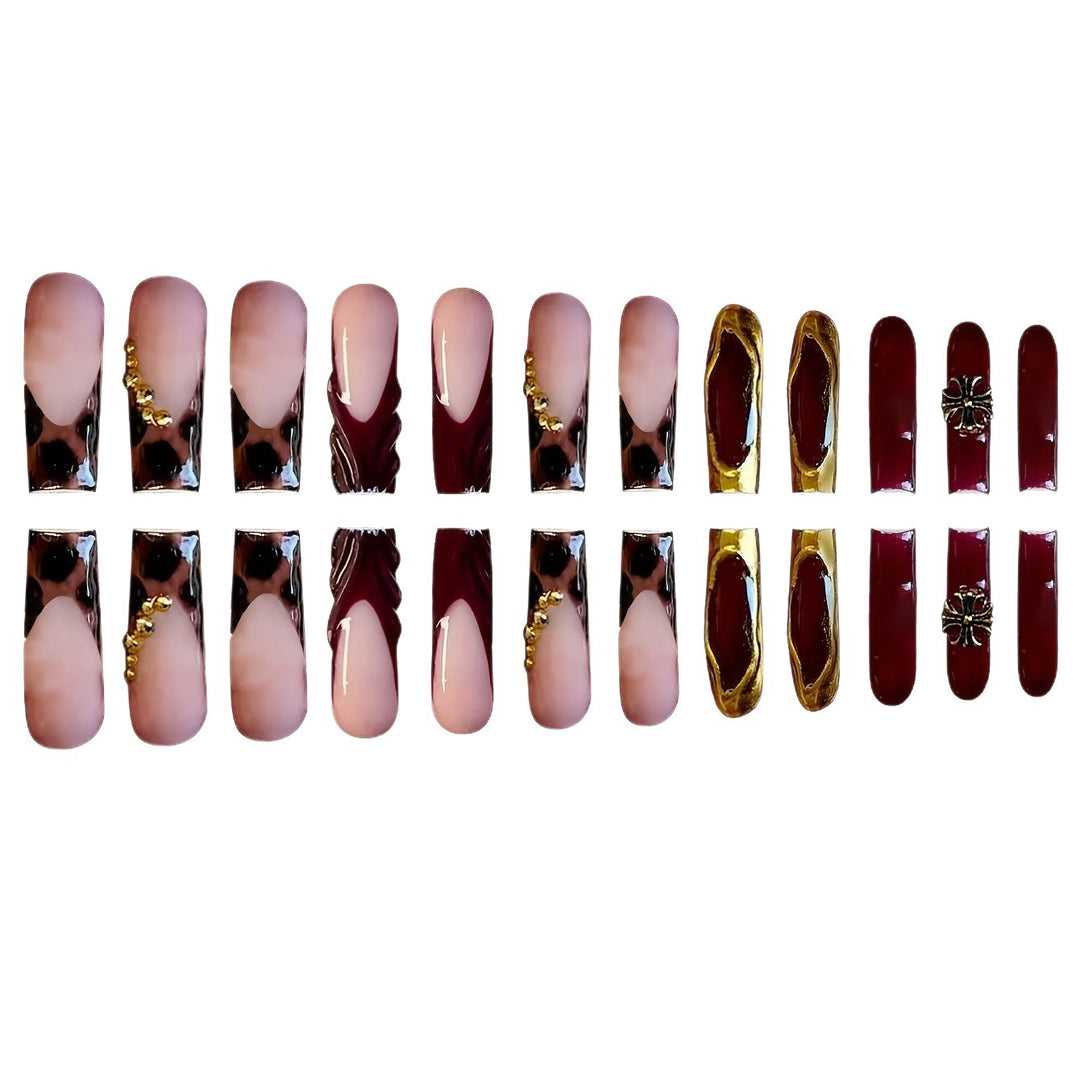 Glamorous Stiletto Press-On Nail Art Set Kalsten