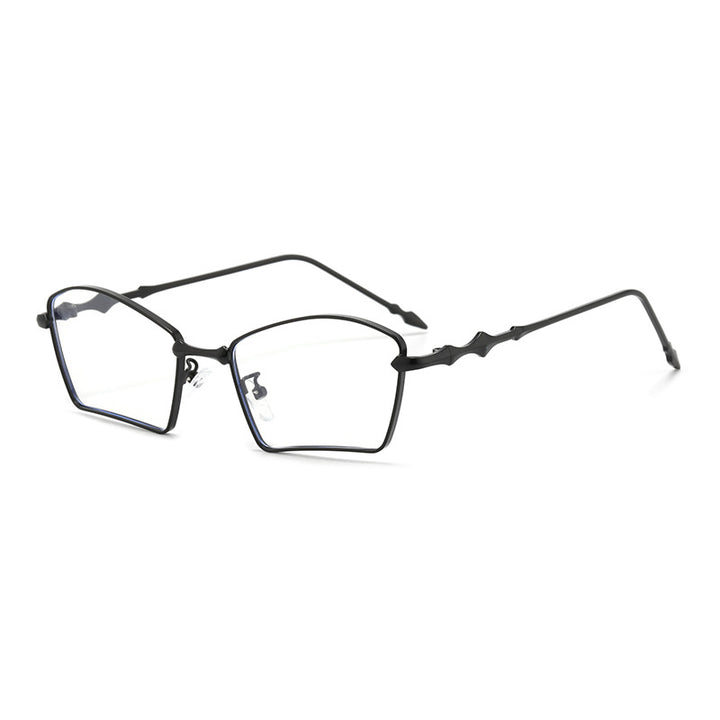 Ladies trendy sunglasses with geometric frame and gradient lenses Kalsten