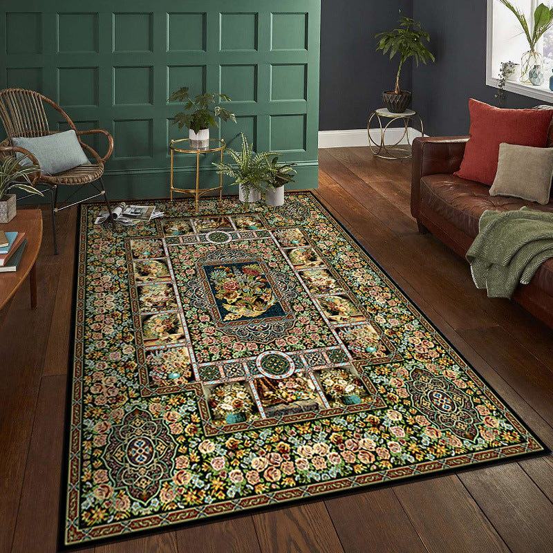 Luxury Floral Pattern Carpet