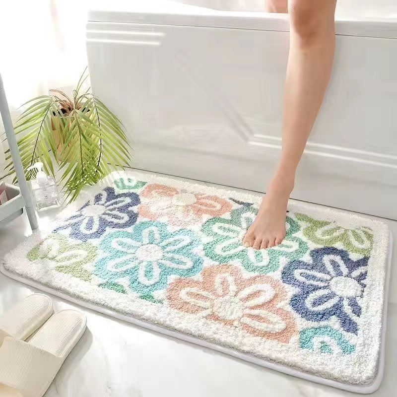 Cat-Themed Bath Mat