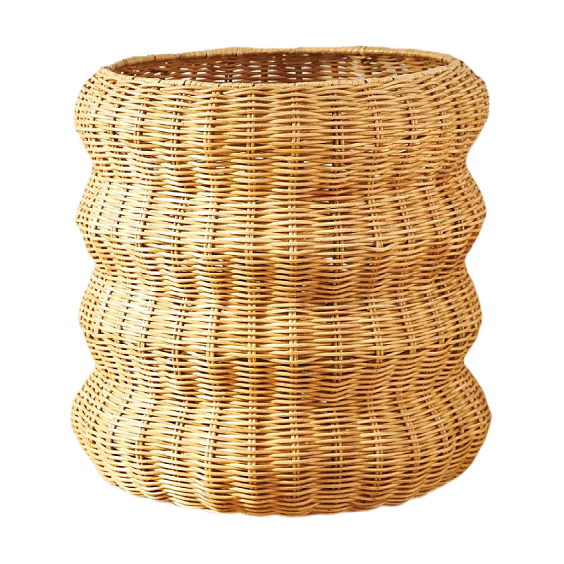 Stylish basket made of woven natural material Kalsten