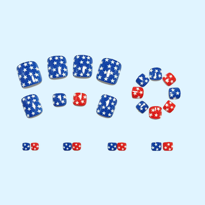 Nail Art Set with Star Motif Kalsten