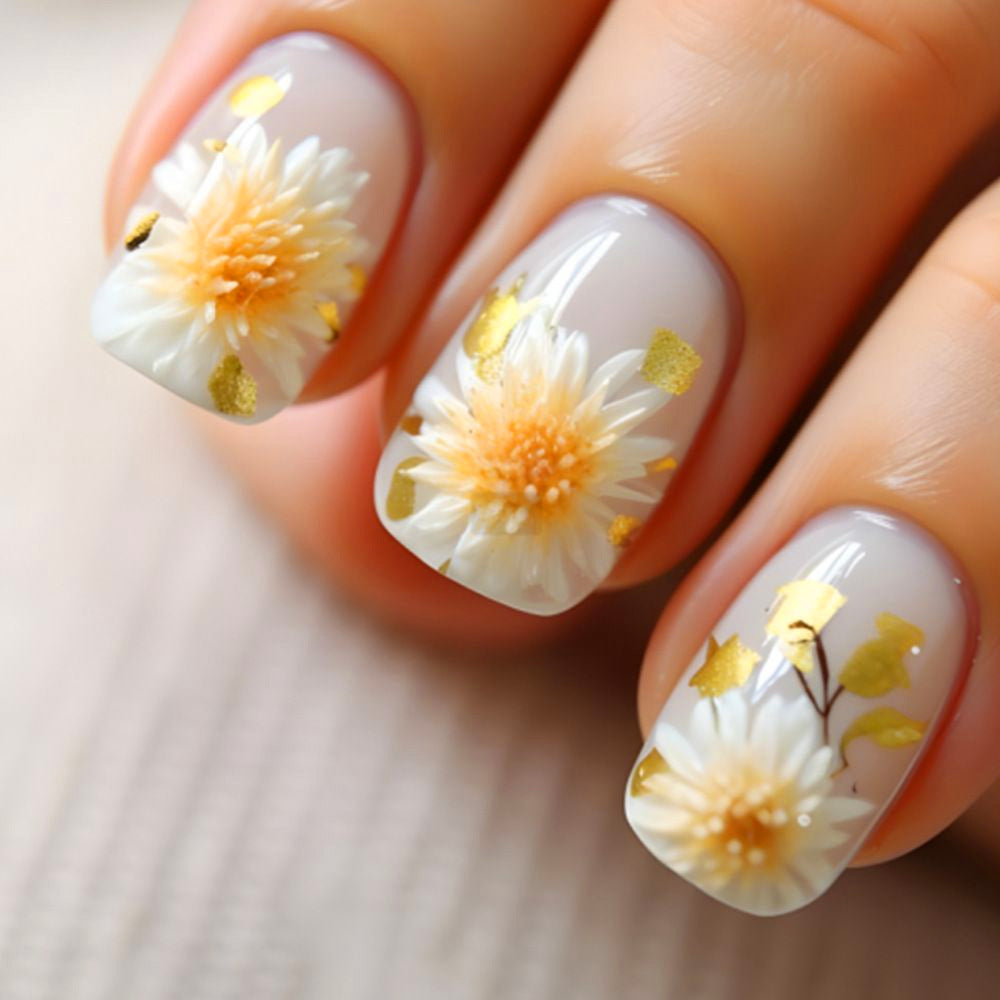 Floral Art Gel Nail Enhancements Kalsten 1789915696