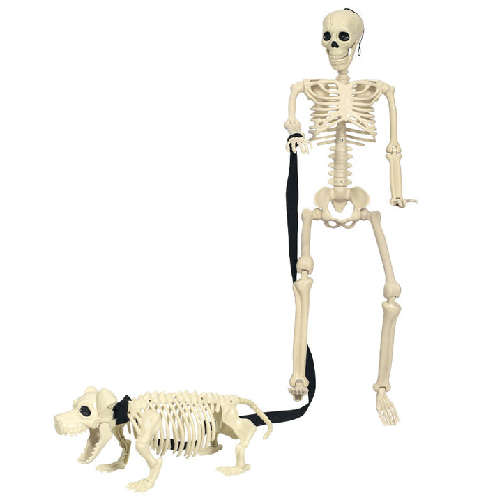 Skeleton Dog Walking Decoration Kalsten