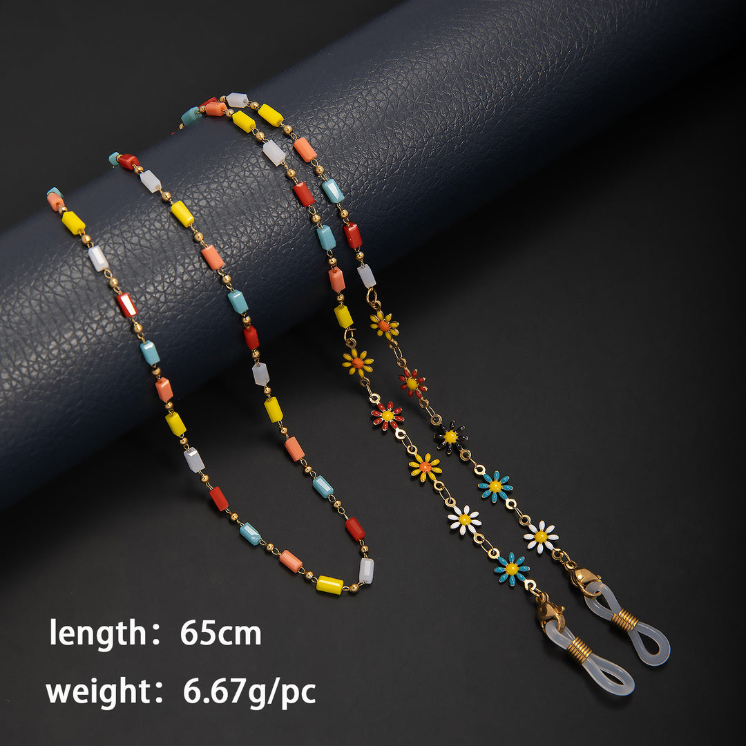 Decorative Beaded Eyewear Chain Kalsten