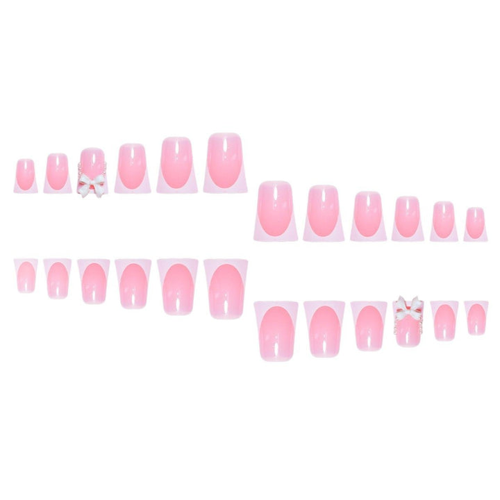 Designer Bow-Embellished Nail Art Extensions Kalsten
