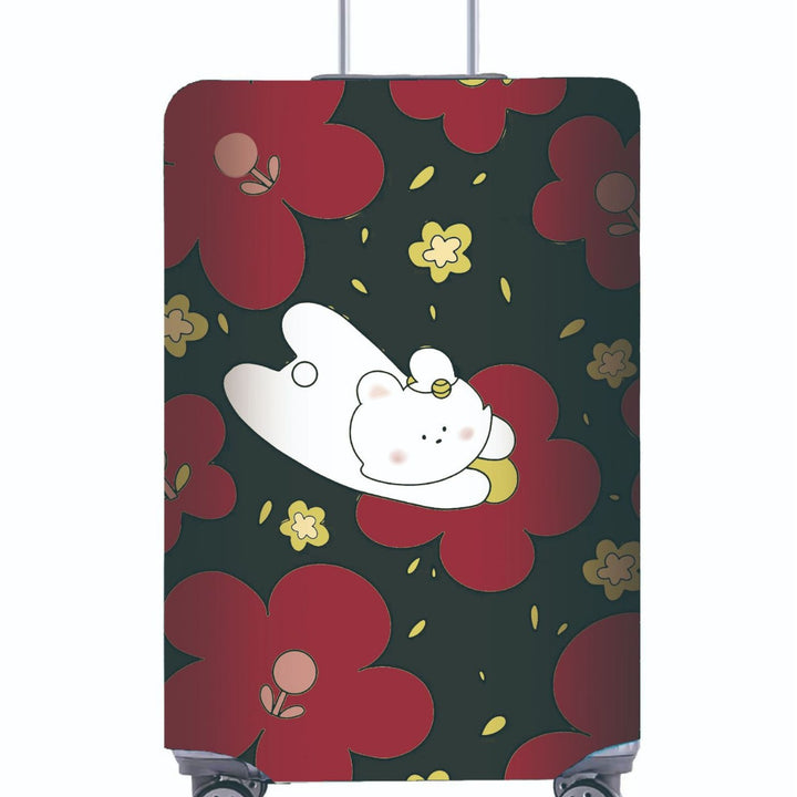 Women's Hard Shell Suitcase with Modern Geometric Design Kalsten