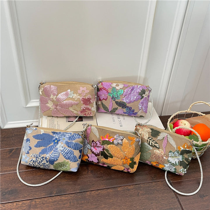WoFloral Embellished Clutch Purse Kalsten