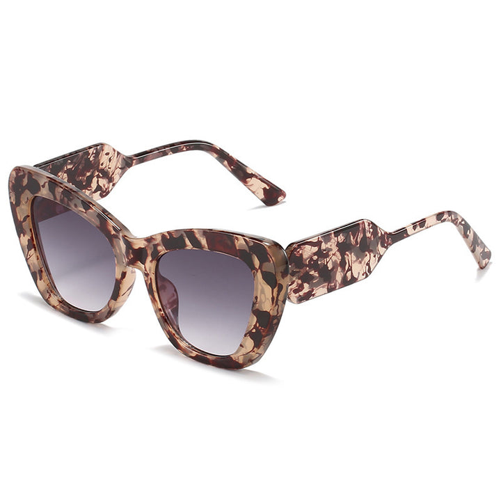 Fashion-Forward Geometric Frame Sunglasses Kalsten