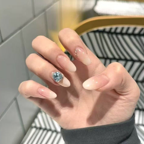 Artistic Heart Pattern Nail Art Extensions Kalsten
