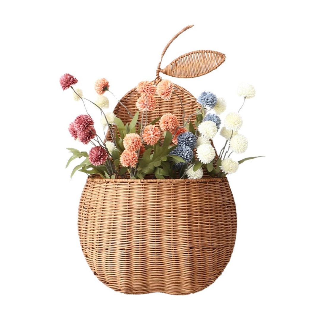 Decorative flower basket with handle Kalsten