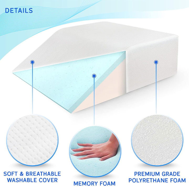 Adjustable Comfort Bed Wedge Pillow