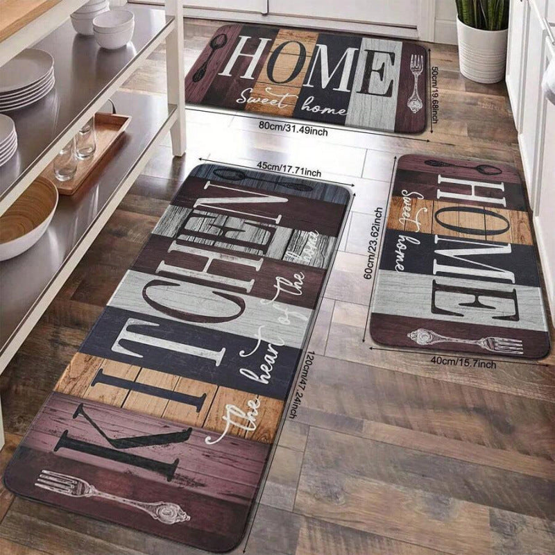 Festive Christmas Kitchen Mat Kalsten