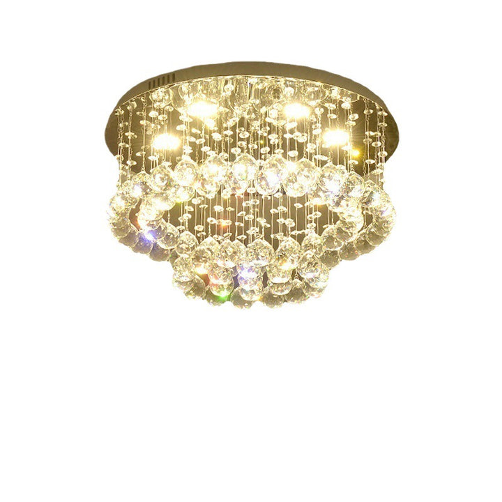 Crystal Illuminated Ceiling Fixture
