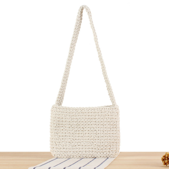 Handbag Made of High-Quality Macrame with Stylish Shoulder Strap Kalsten