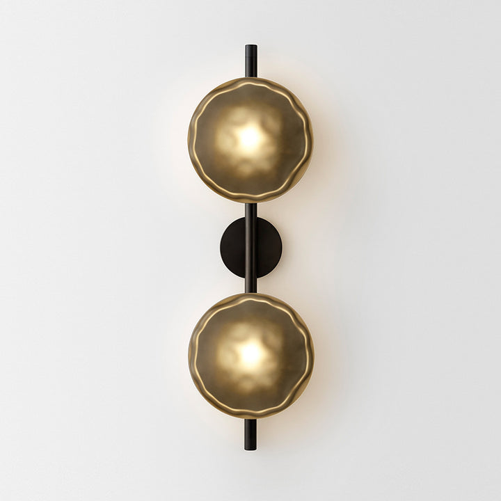 Modern Dual-Dome Wall Sconce
