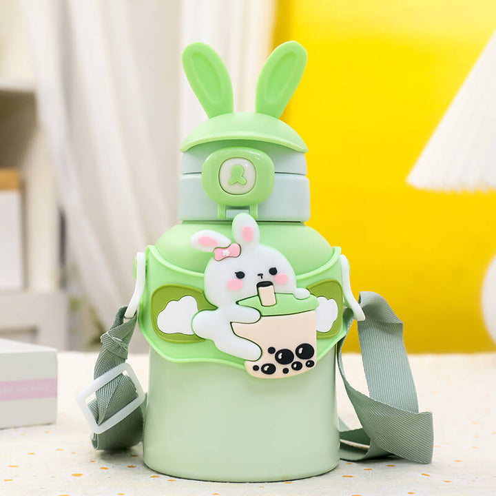 Ladies' drinking bottle with practical carrying strap and cute design Kalsten