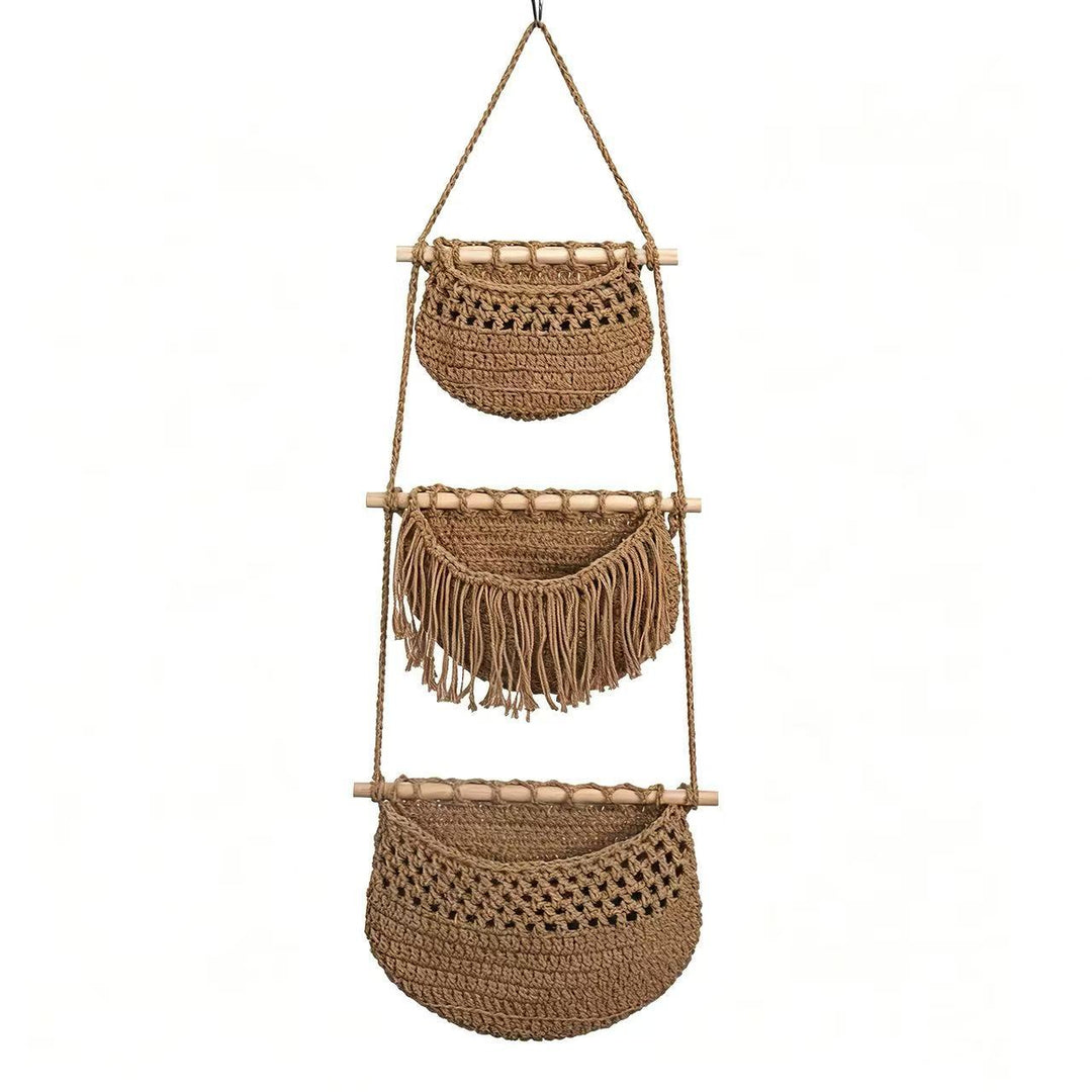 Handcrafted Macrame Wall Planter
