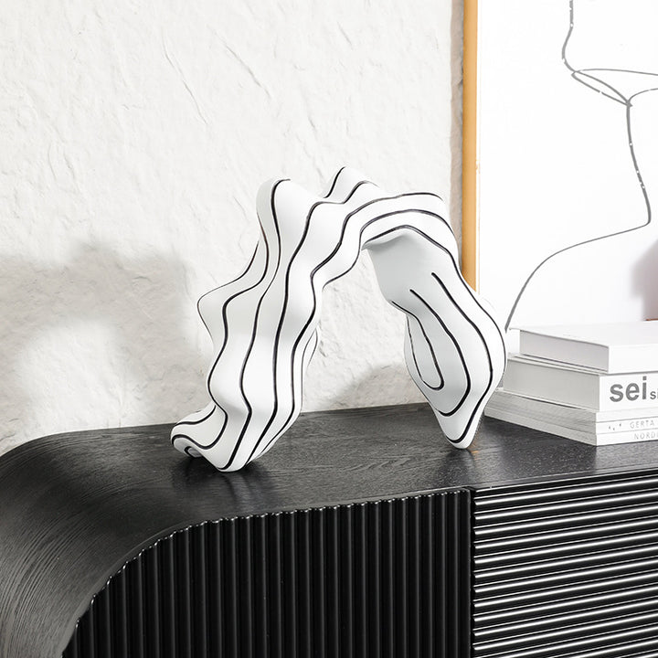 Decorative Wave Form Sculpture