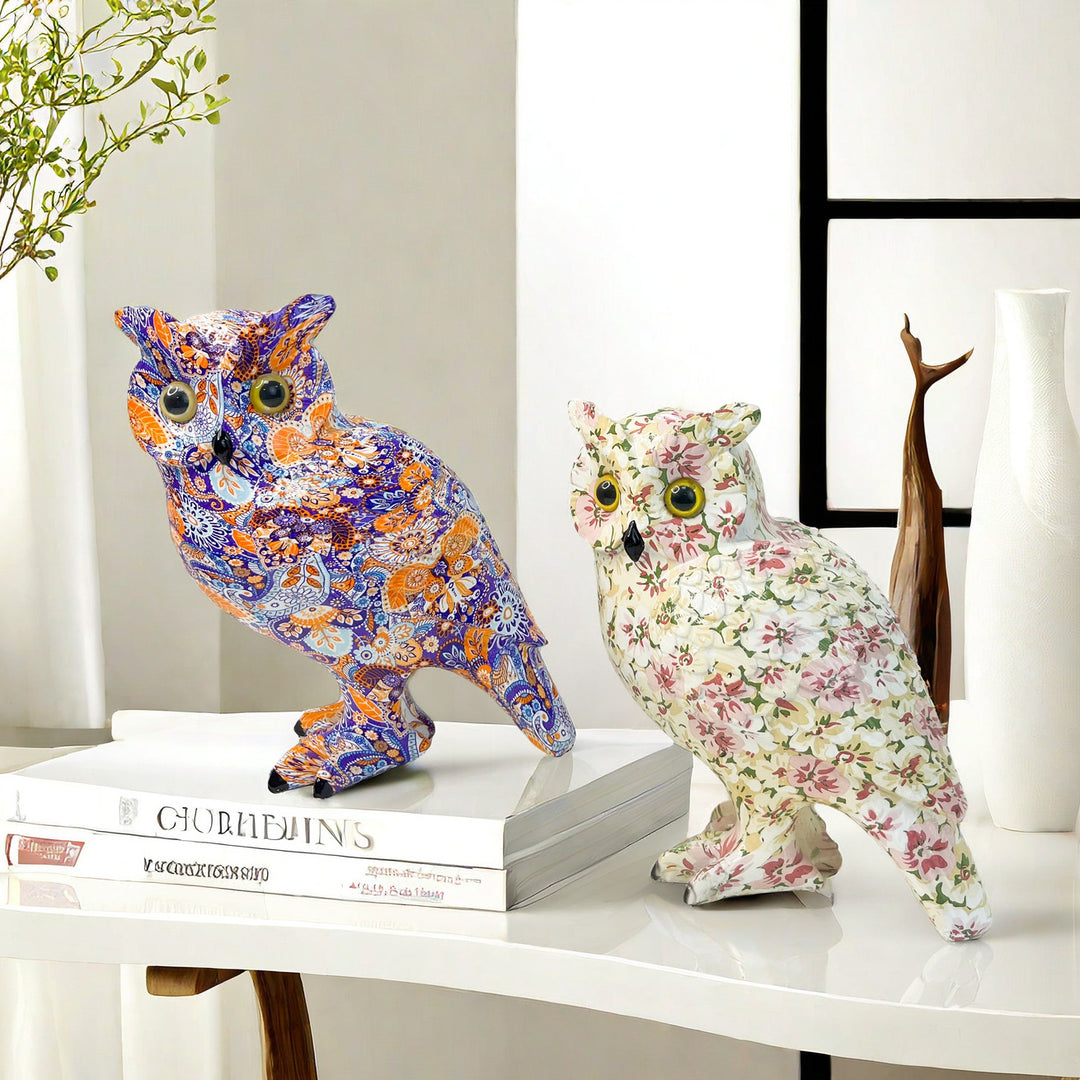 Artistic Owl Decorative Figure Kalsten