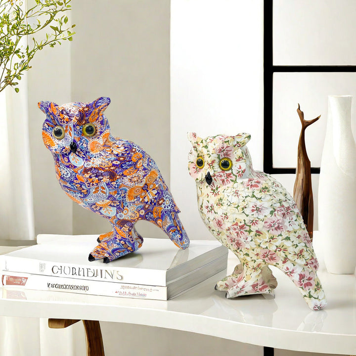 Artistic Owl Decorative Figure Kalsten