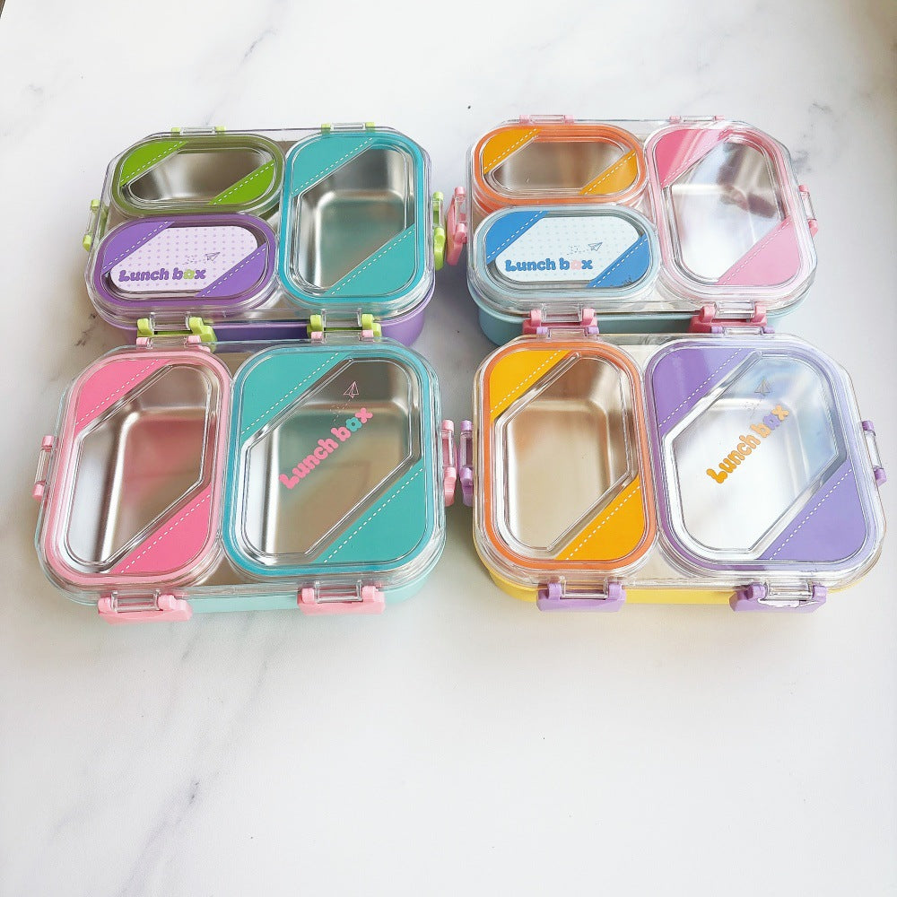 Multi-Compartment Travel Lunch Box