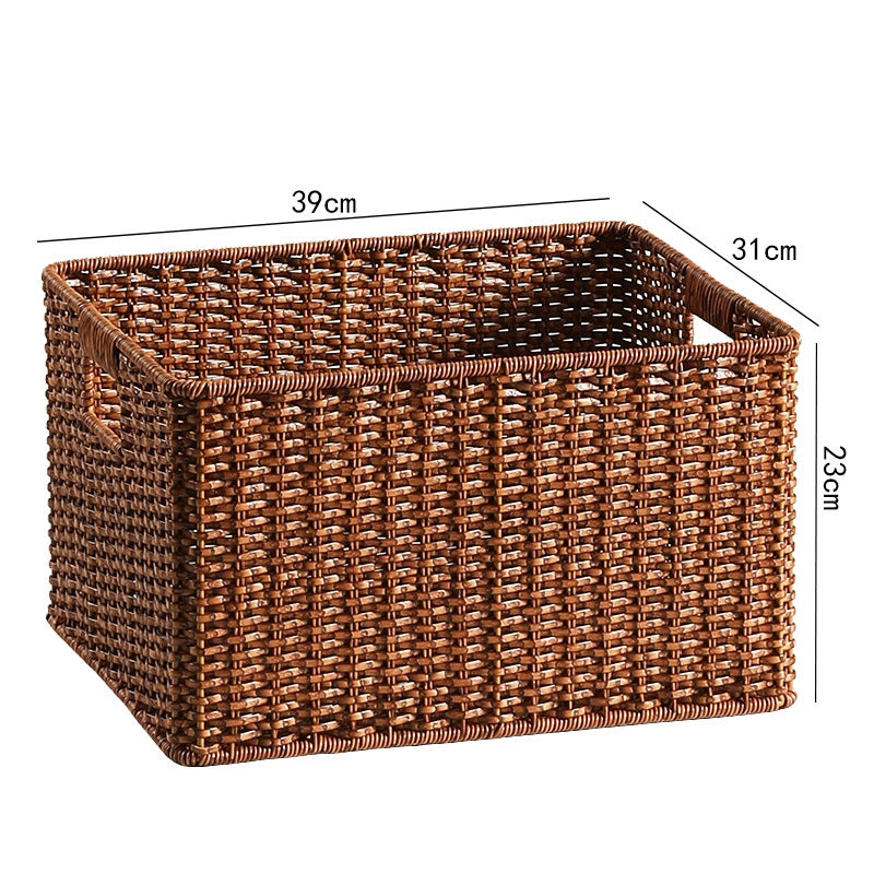 Premium Handwoven Square Storage Basket Kalsten