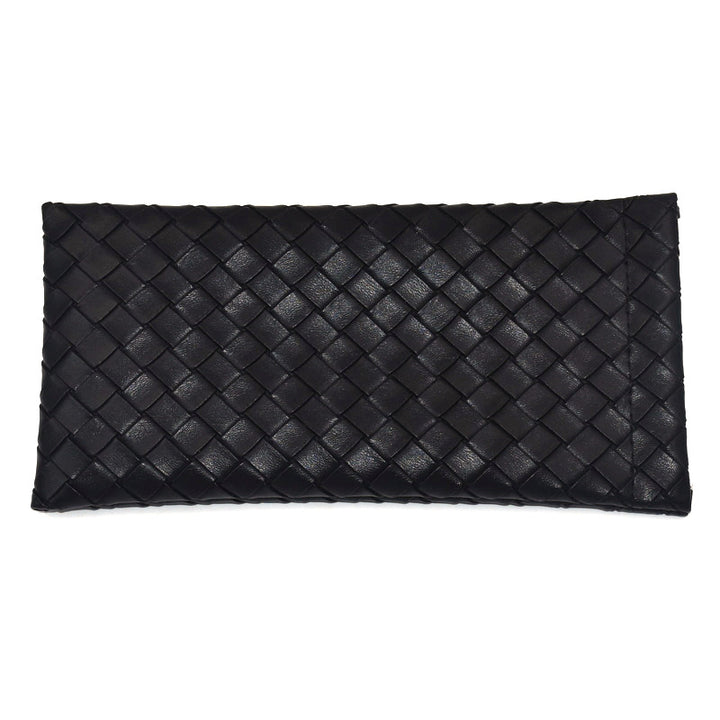 Woven Leather Clutch Wallet Kalsten