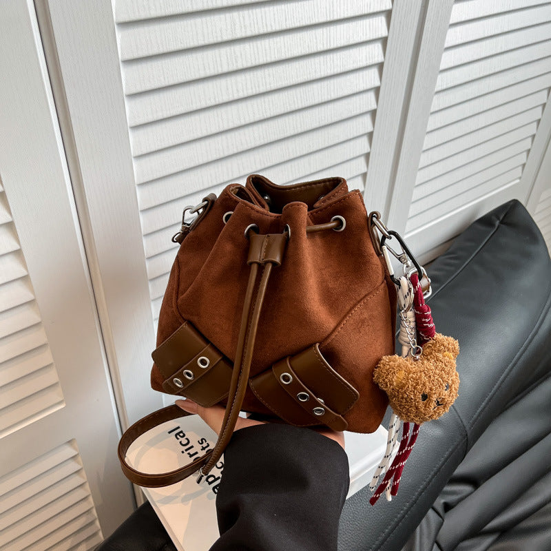 Suede Bucket Bag Kalsten