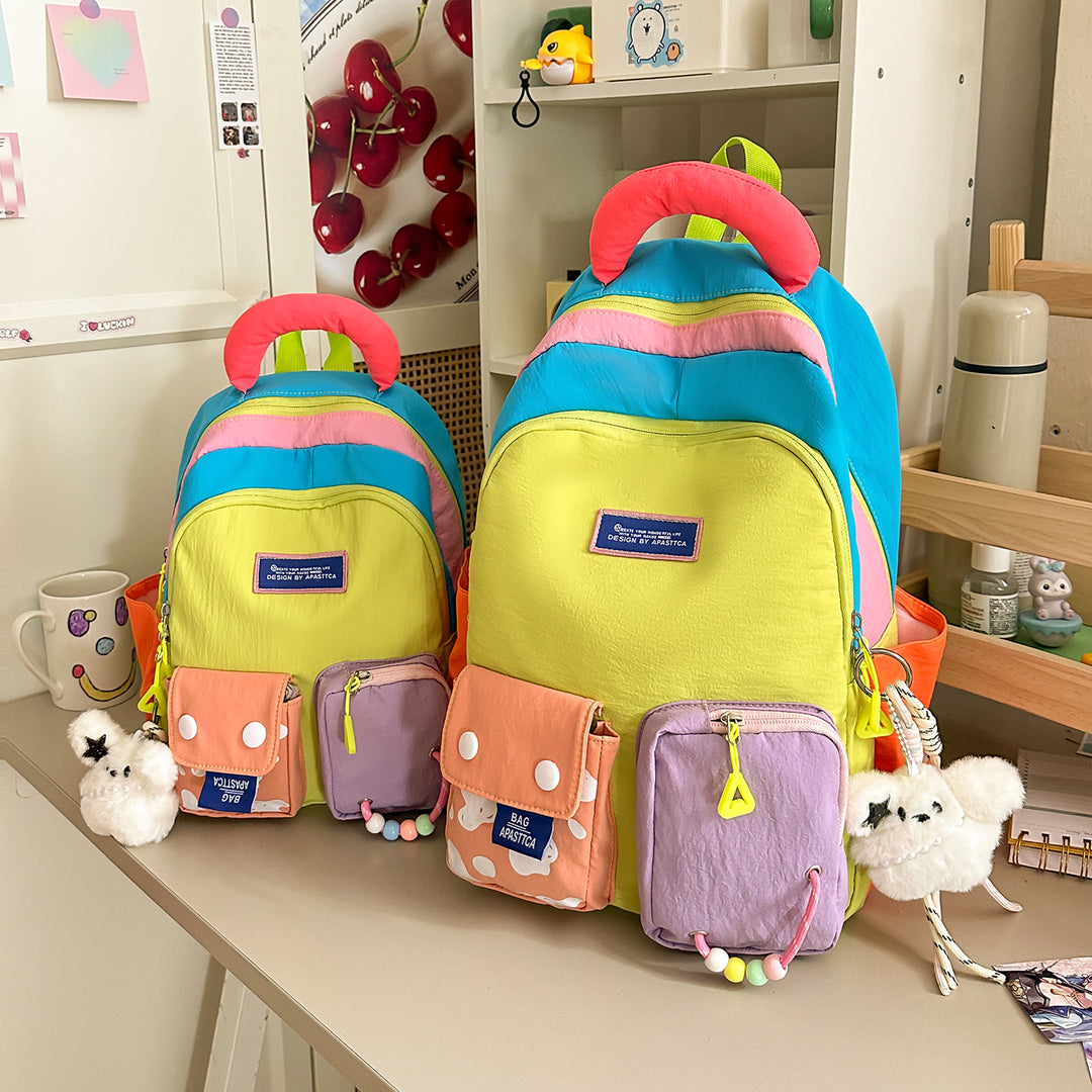 Playful Dual Compartment Backpack