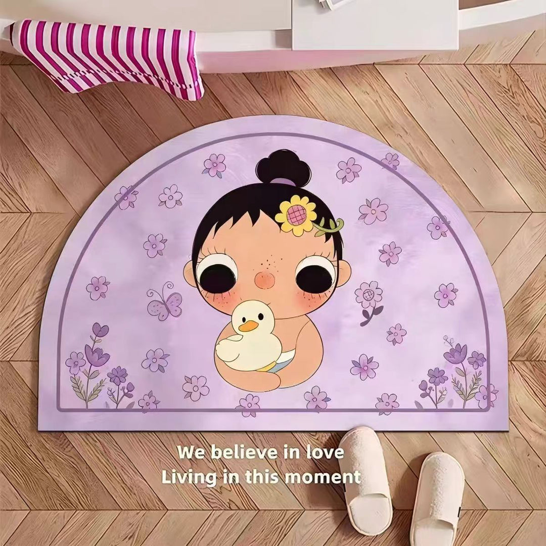 Cartoon Character Bath Mat
