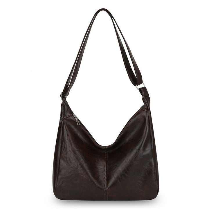 Elegant Leather Shoulder Bag Kalsten