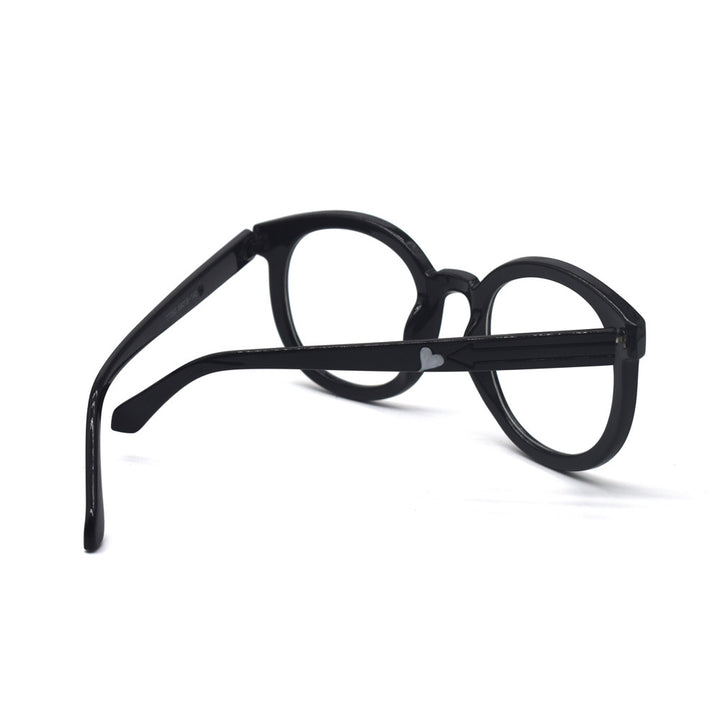 Trendy Heart-Printed Cat-Eye Glasses Kalsten