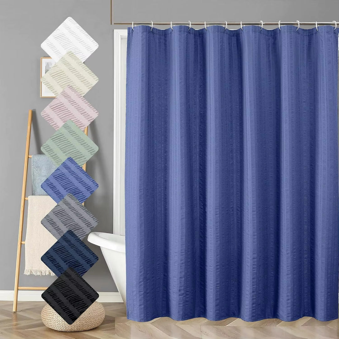 Premium Textured Shower Curtain Kalsten