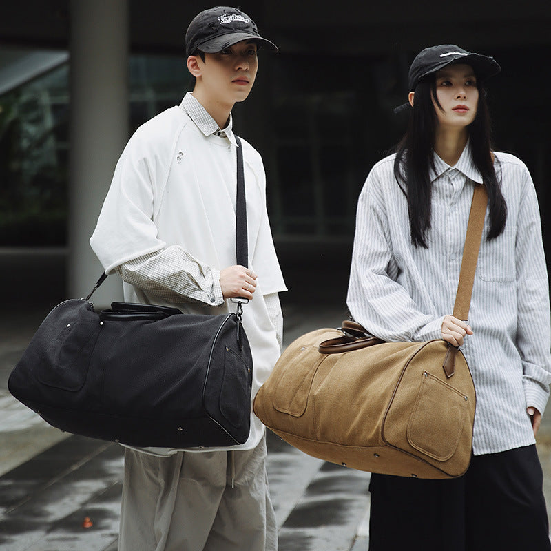 Durable Canvas Weekender Duffel Bag Kalsten