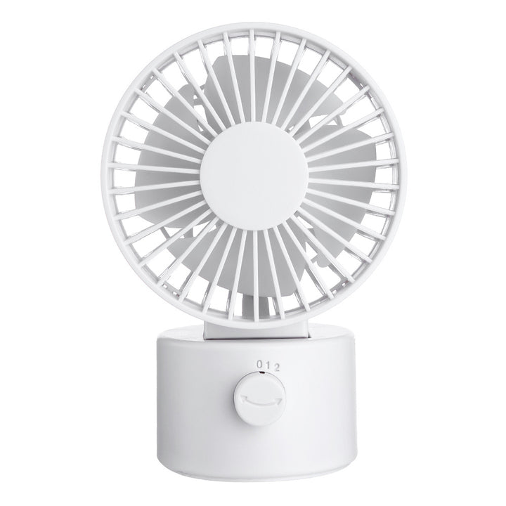 Unisex nan compact USB rechargeable personal desk fan with adjustable tilt Kalsten