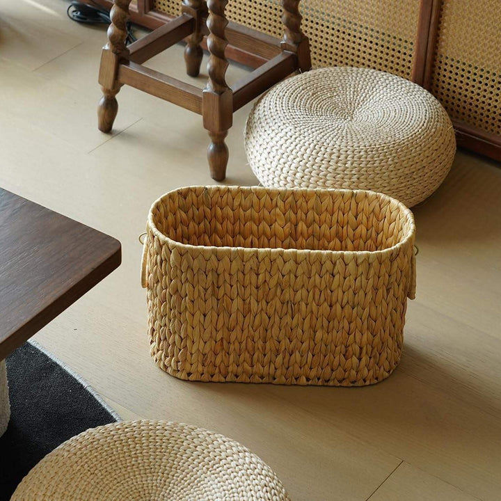 Practical Storage Basket Made of Natural Materials Kalsten