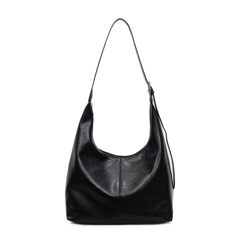 Premium Leather Slouchy Handbag Kalsten