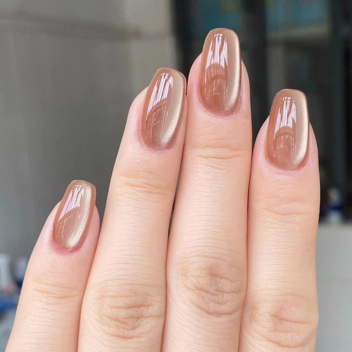 Premium Glossy Gel Nail Extensions Kalsten